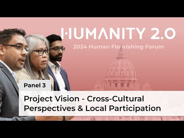 How cross-cultural perspectives should be shaping AI: Human Flourishing Forum 2024